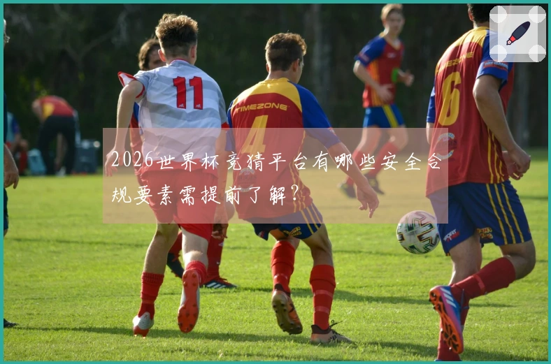 2026世界杯竞猜平台有哪些安全合规要素需提前了解？