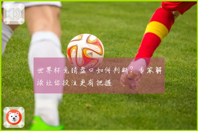 世界杯竞猜盘口如何判断？专家解读让你投注更有把握