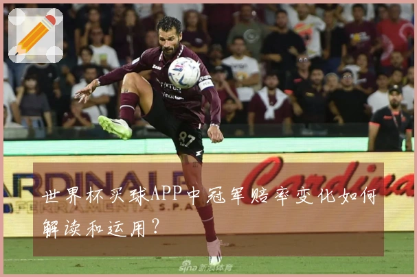 世界杯买球APP中冠军赔率变化如何解读和运用？