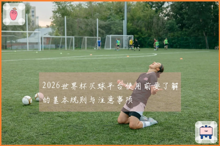 2026世界杯买球平台使用前要了解的基本规则与注意事项