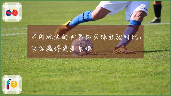 不同玩法的世界杯买球经验对比，助你赢得更多乐趣